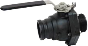 BALL VALVE SS SHORT SERIES FULL PORT 3" MALE ADAPTER X 3" MALE NPT