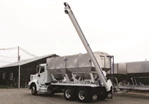 Doyle Mfg. 16 Ft. Side Discharge Unload Truck Mount Tender